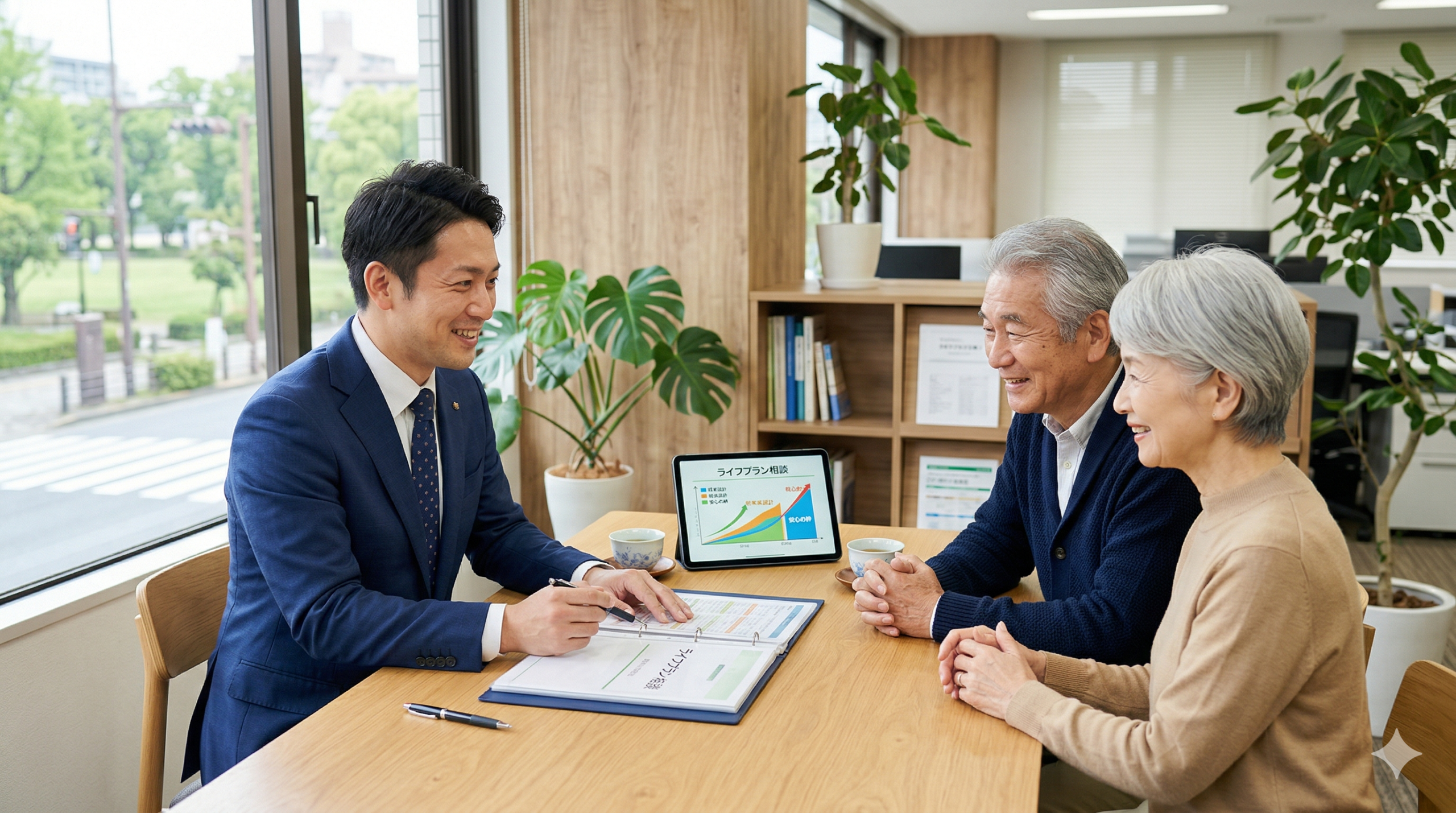 相続準備の相談シーン