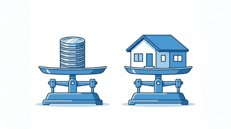 一次相続と二次相続のバランスを示すイメージ