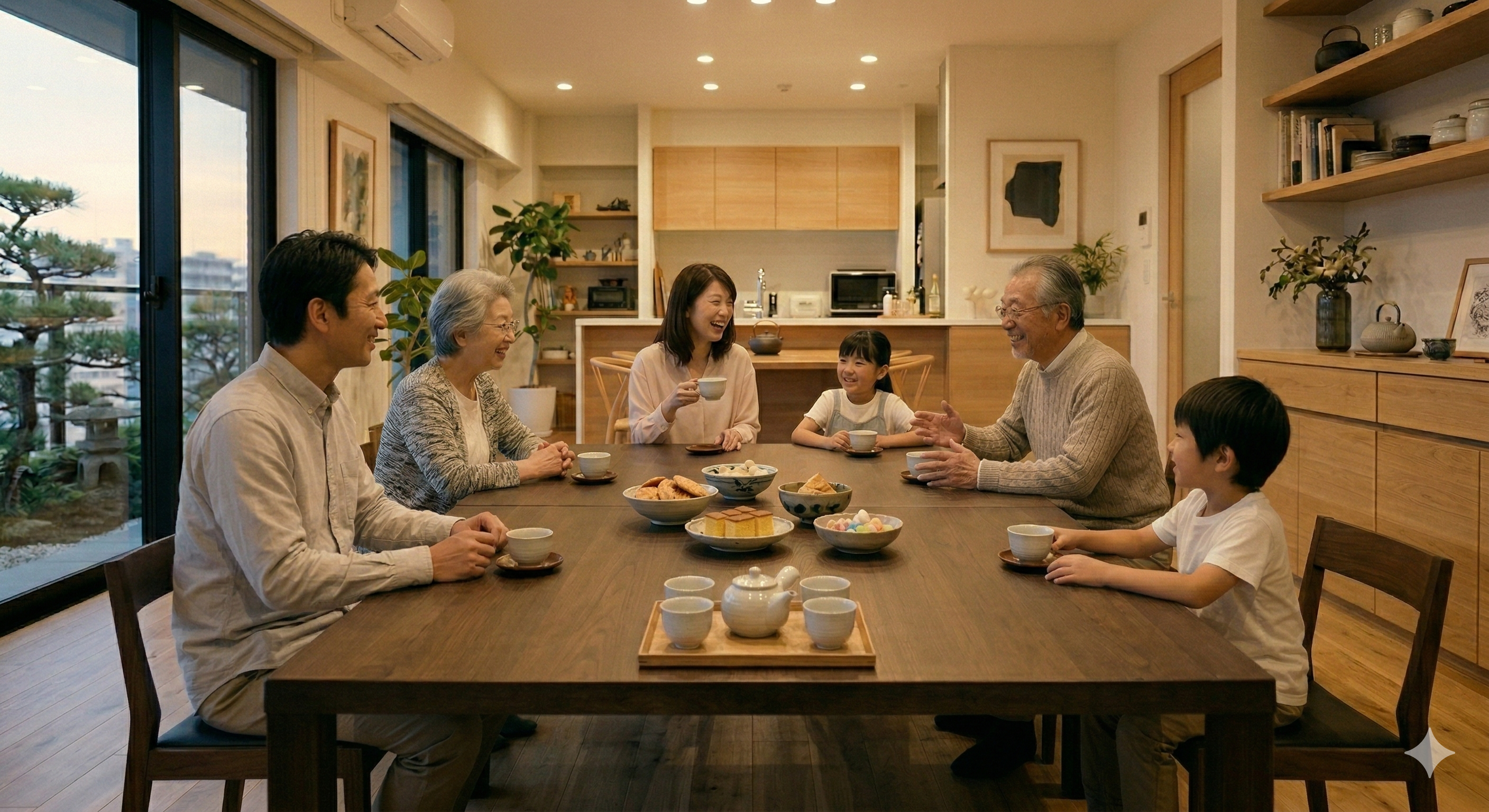 家族の話し合いイメージ